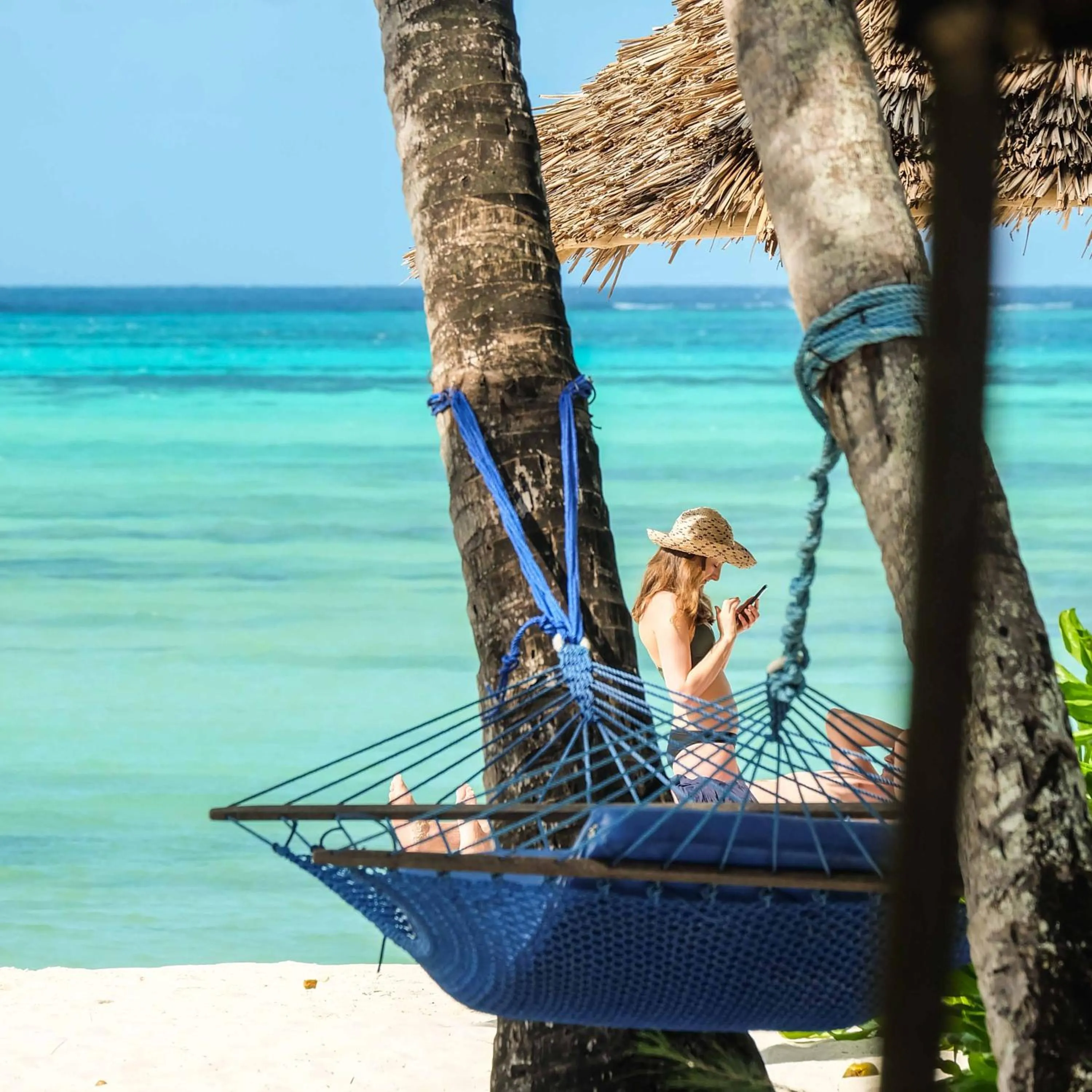 People in Pongwe Beach Hotel