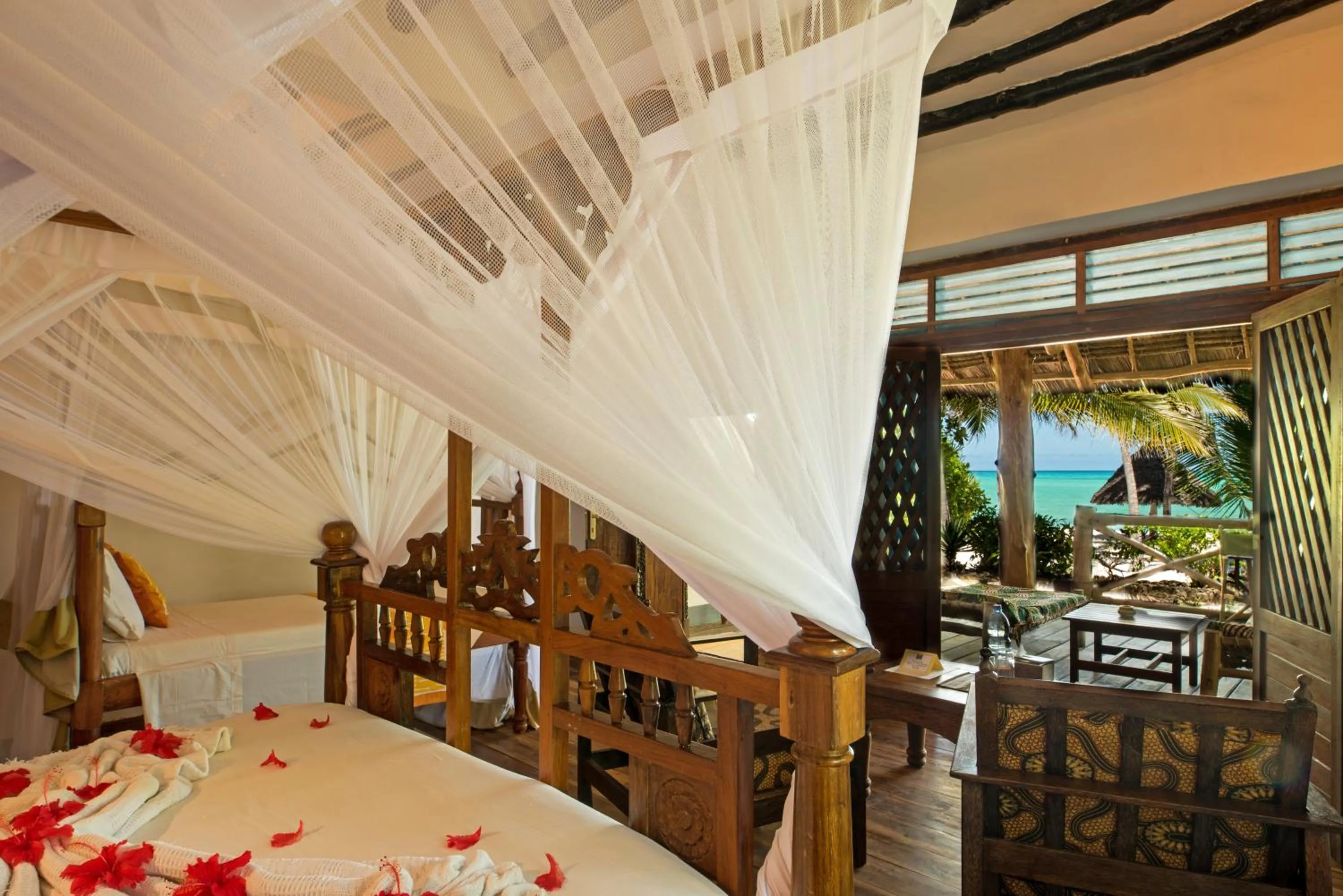 Balcony/Terrace in Pongwe Beach Hotel
