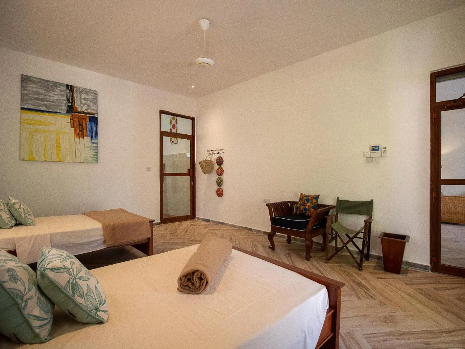 Bedroom, Bed in Pongwe Beach Hotel