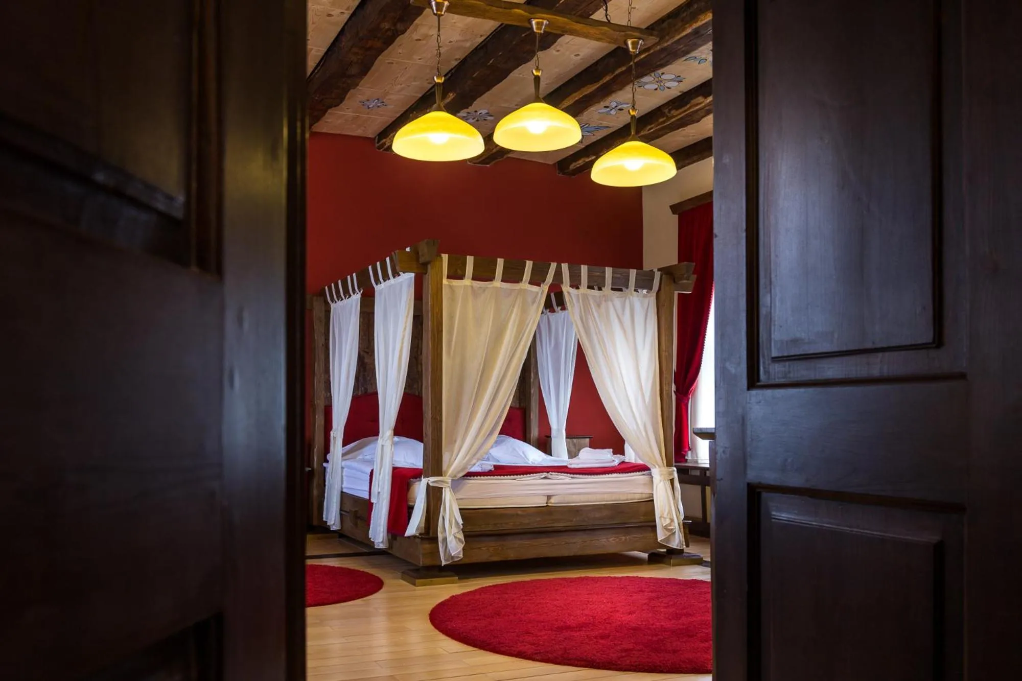 Bed in Castle Hotel Daniel