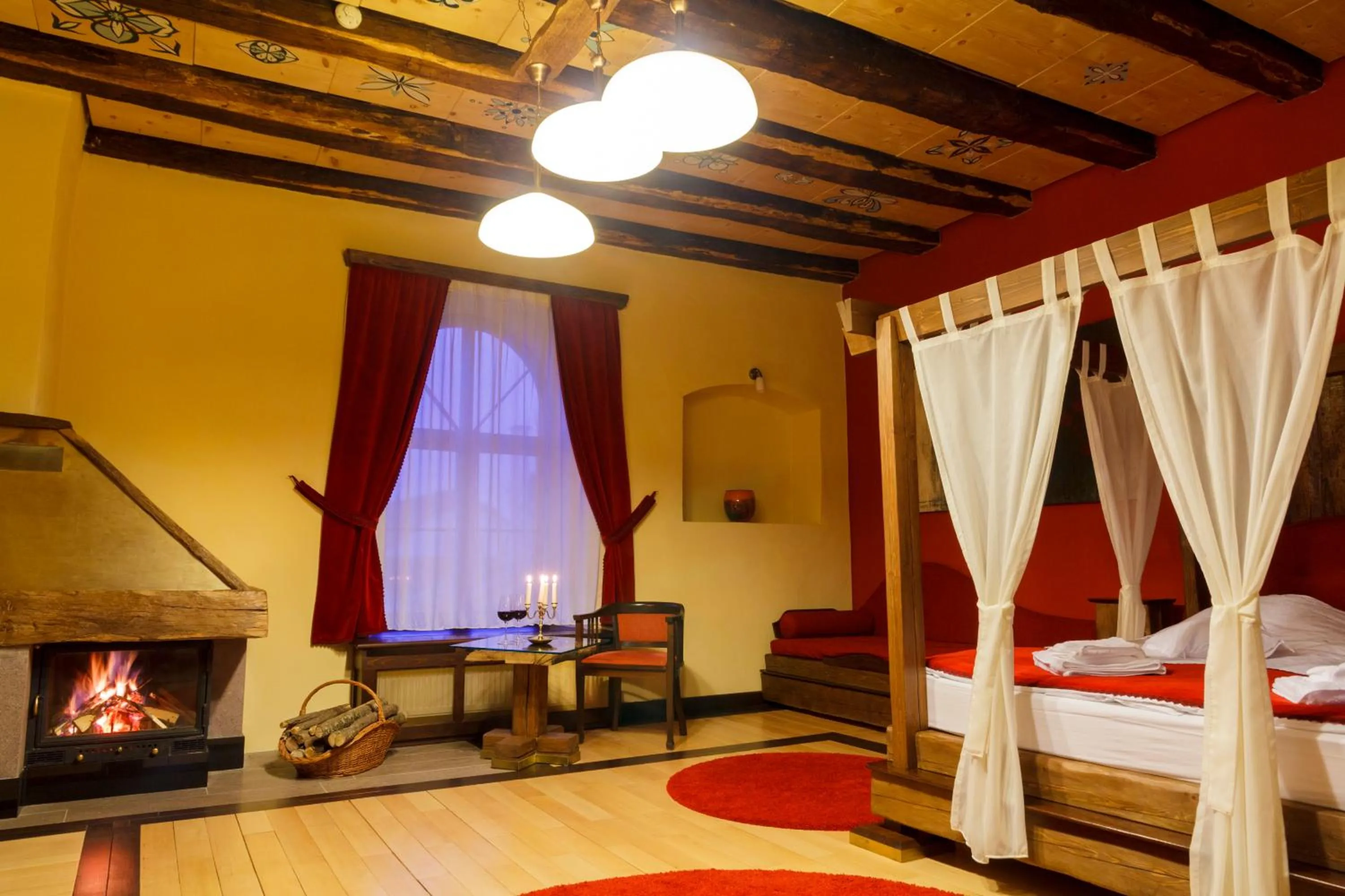 Bed in Castle Hotel Daniel