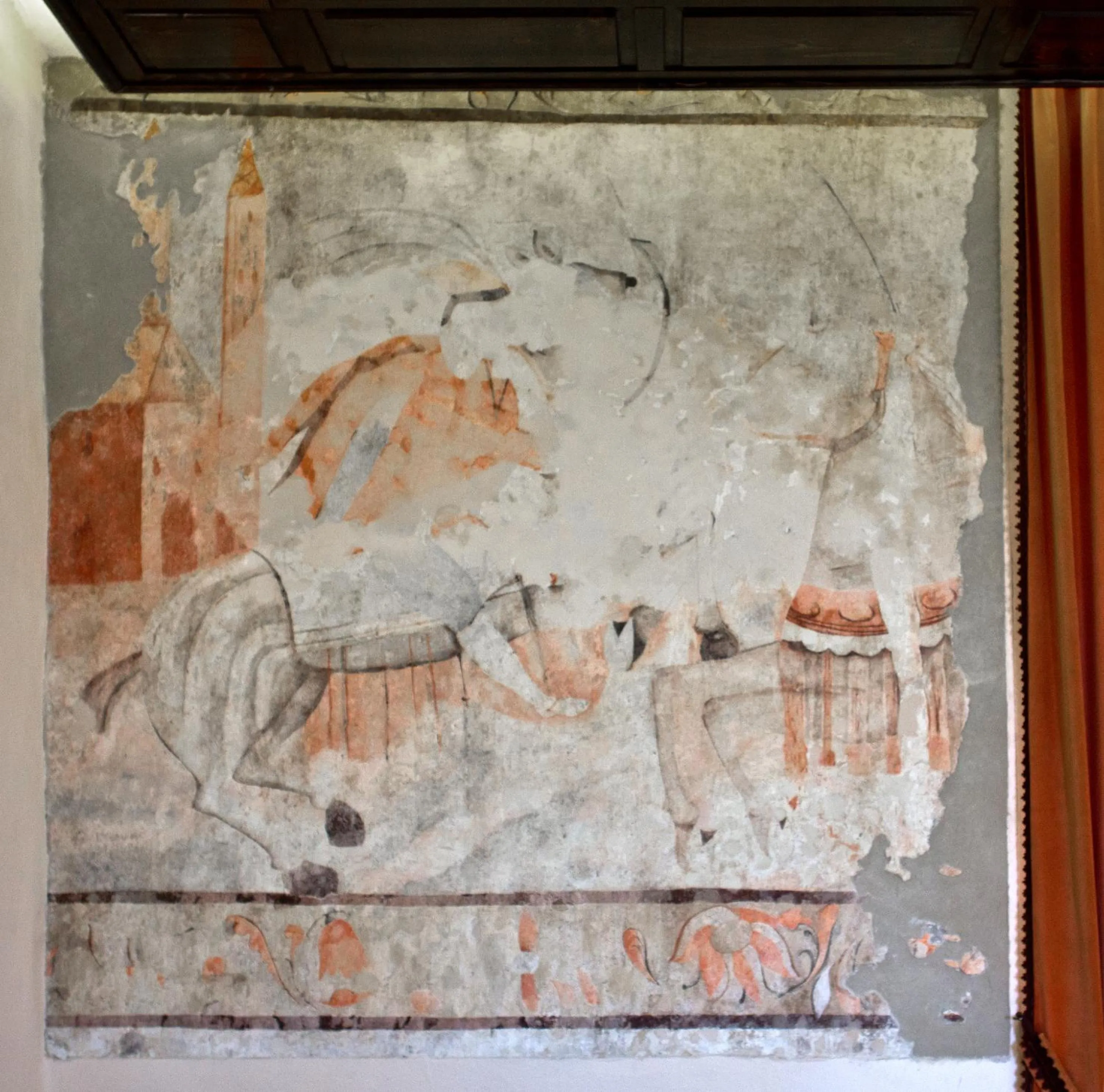 Decorative detail in Castle Hotel Daniel