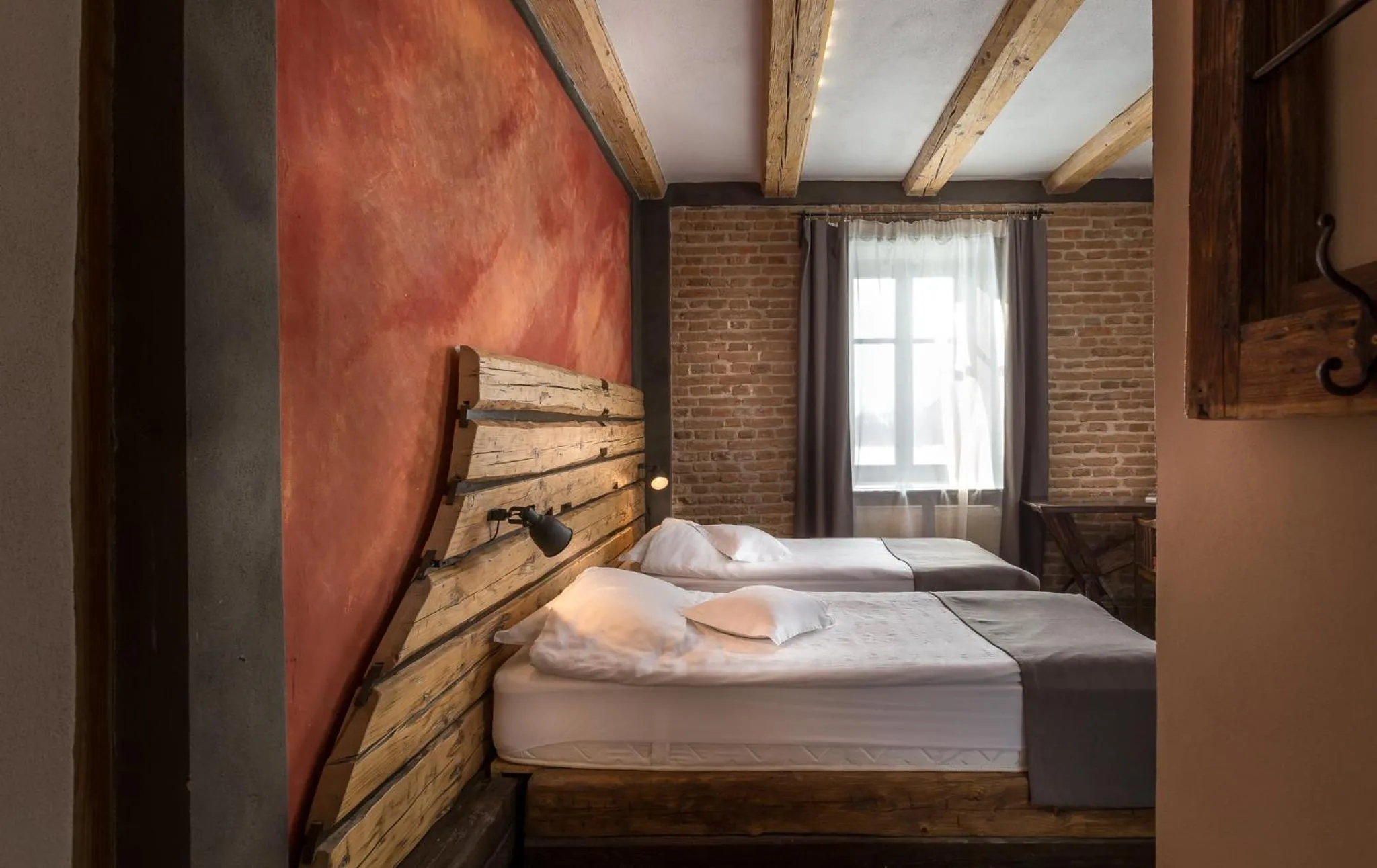 Bed in Castle Hotel Daniel