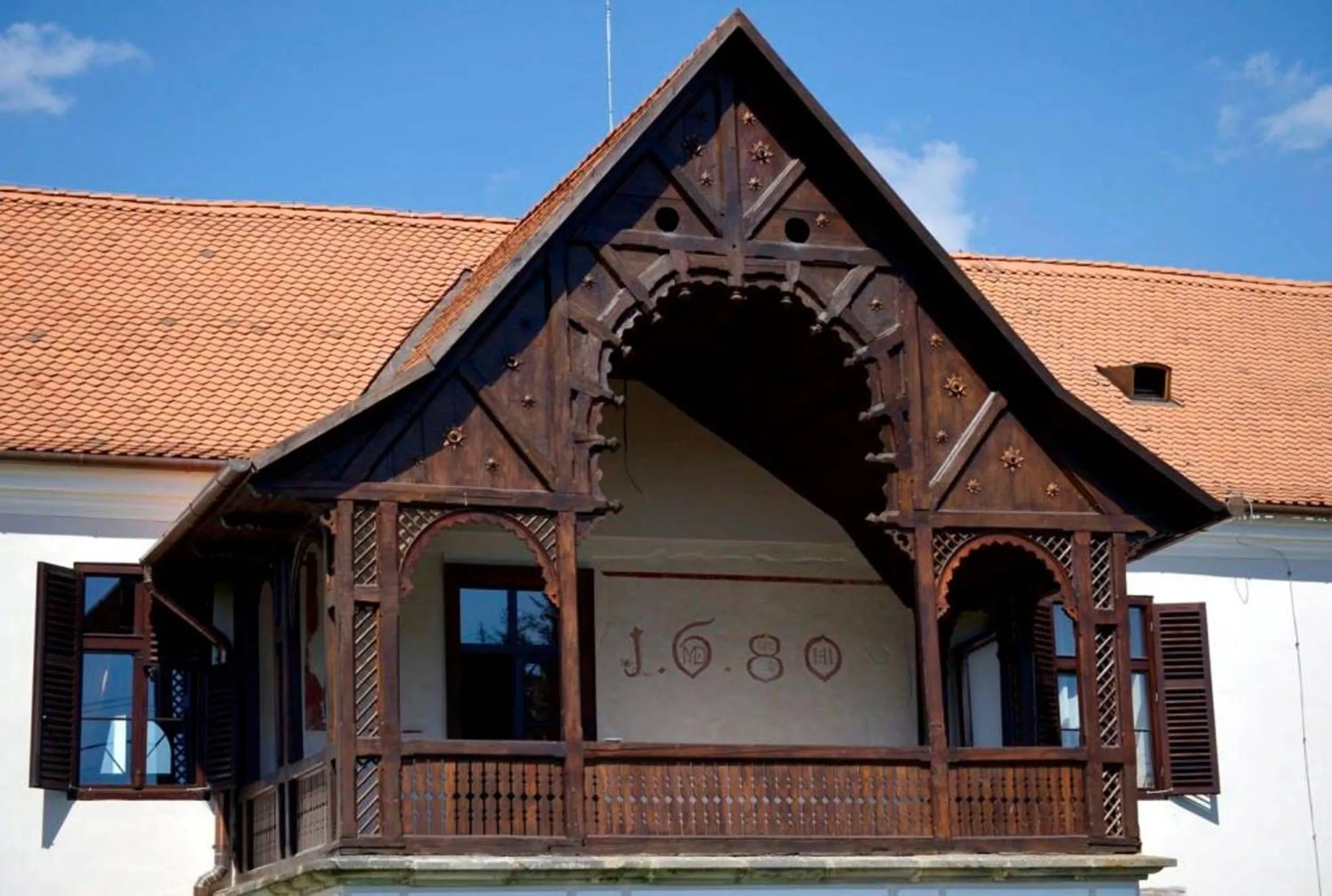 Facade/entrance in Castle Hotel Daniel
