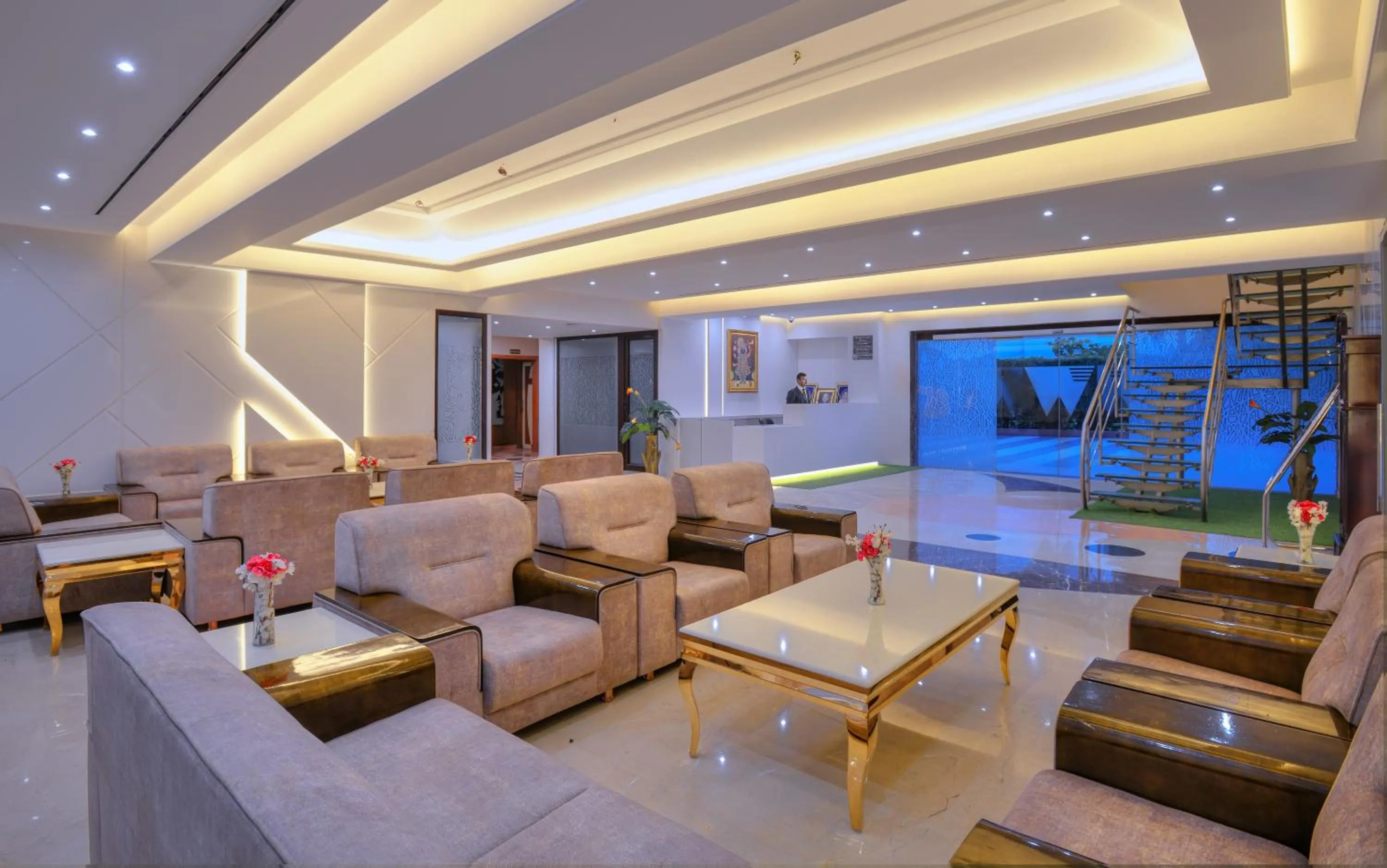Lobby or reception in Wingston A TreeHouse Hotel, Mathura