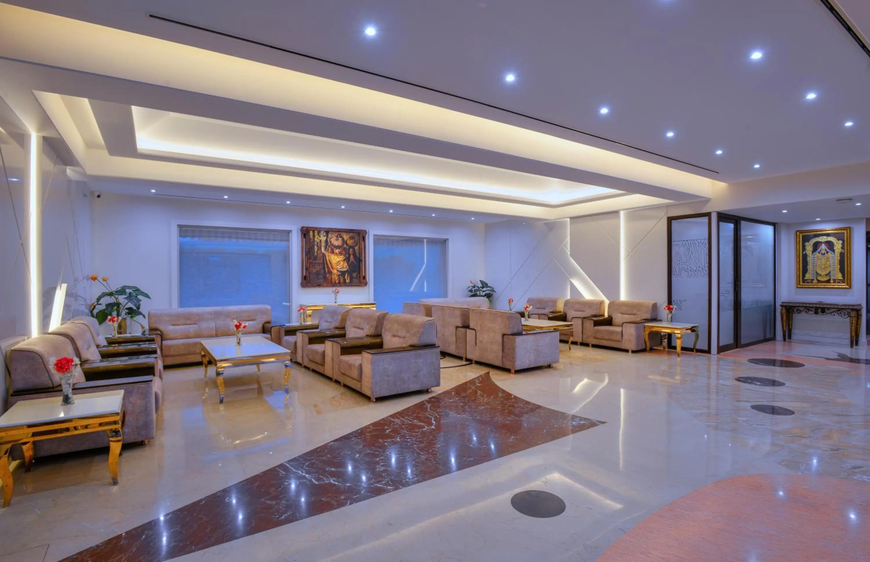 Lobby or reception in Wingston A TreeHouse Hotel, Mathura