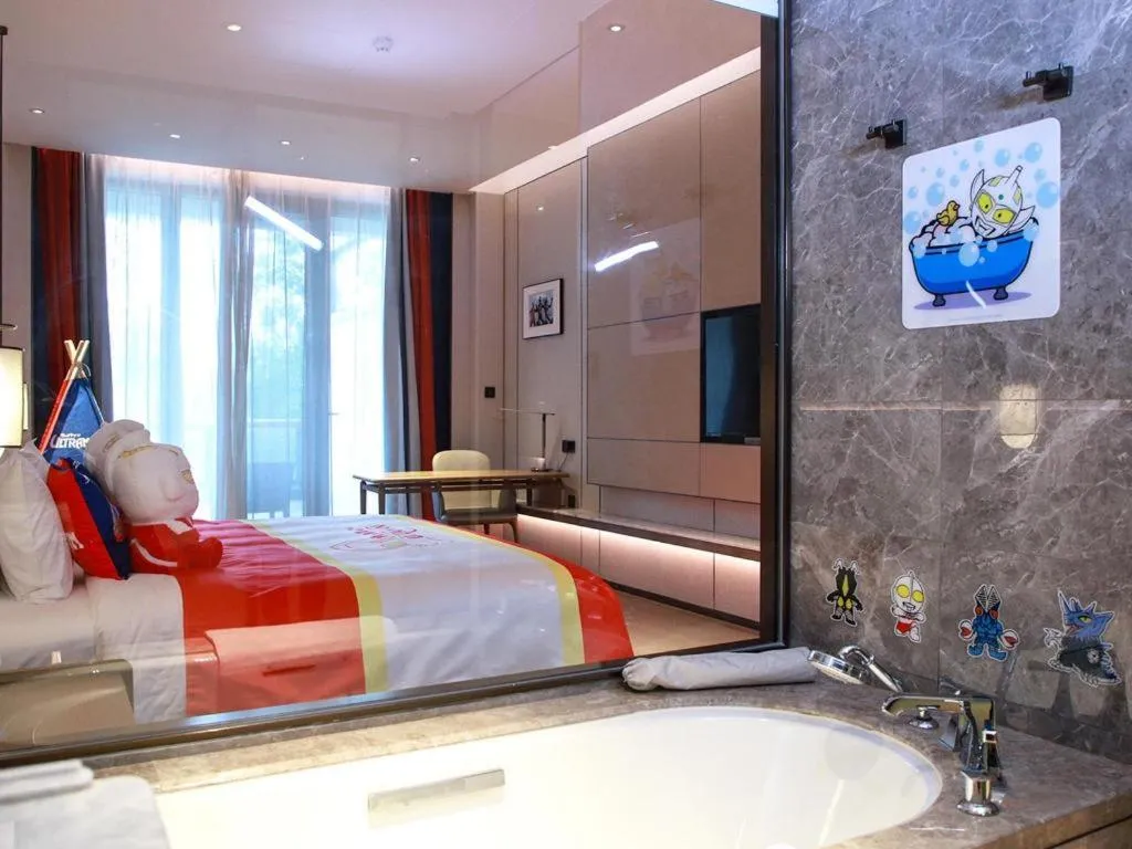 Bed in Steigenberger Hotel SUNAC Jinan