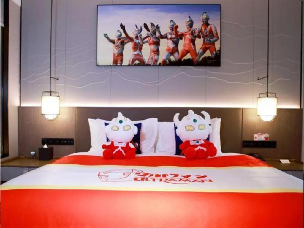 Bed in Steigenberger Hotel SUNAC Jinan