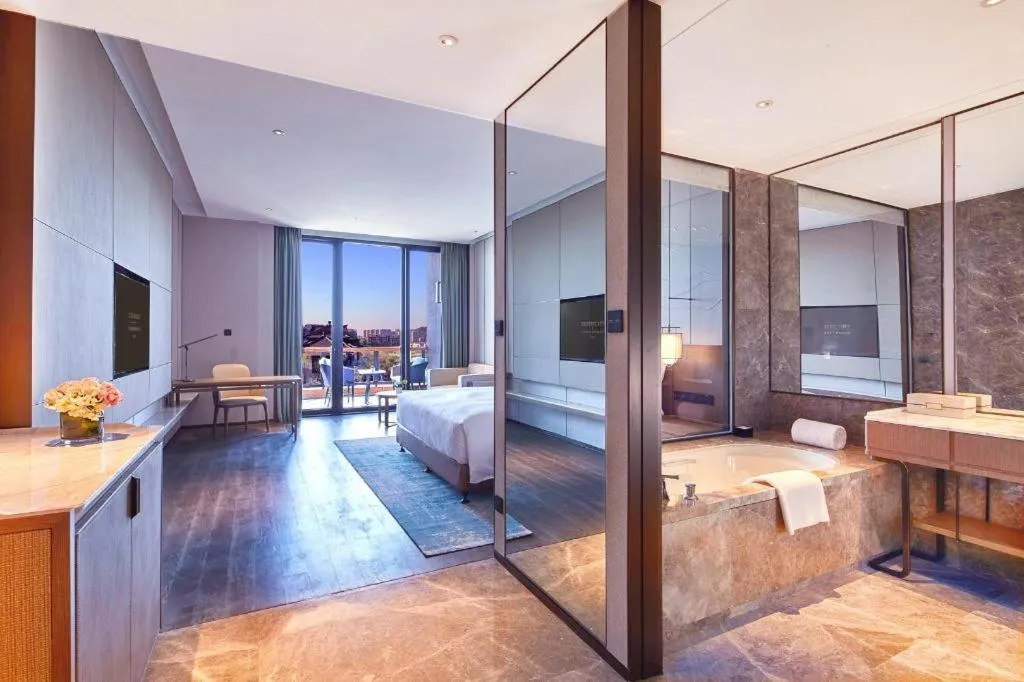 Bed in Steigenberger Hotel SUNAC Jinan