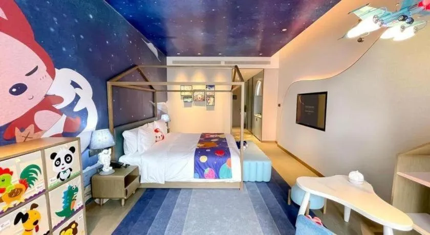 Bed in Steigenberger Hotel SUNAC Jinan