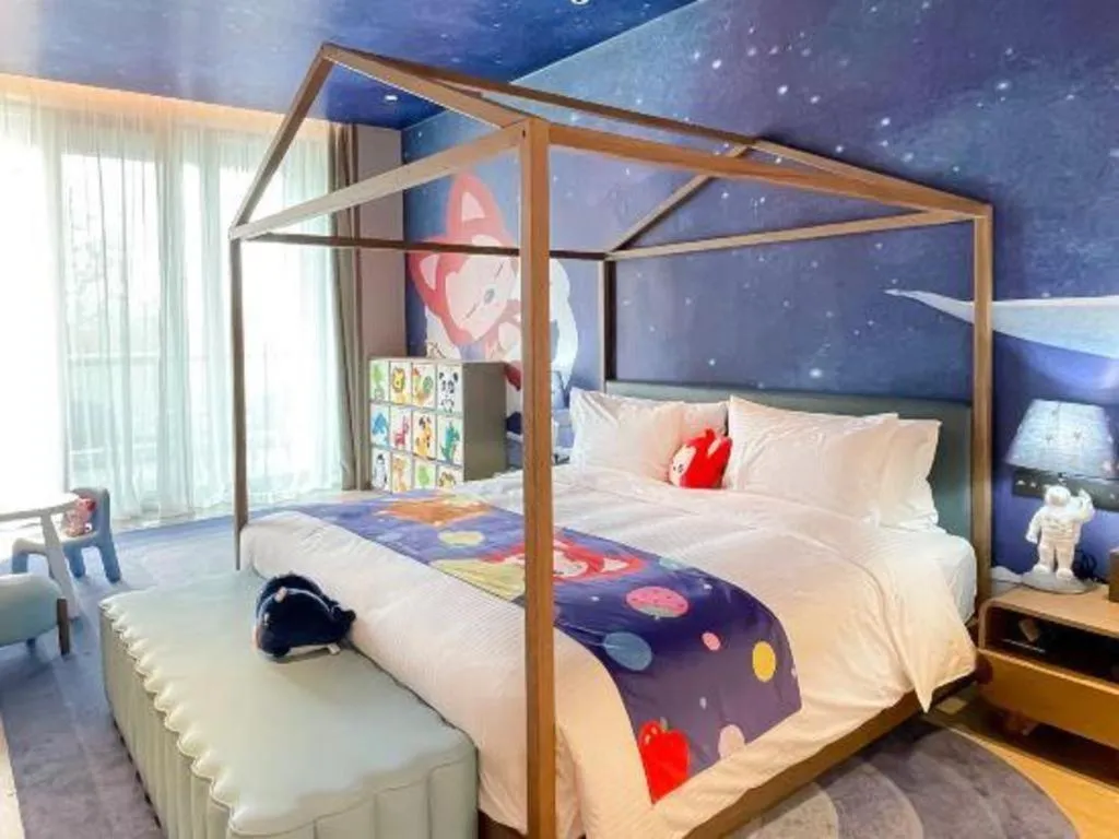 Bed in Steigenberger Hotel SUNAC Jinan