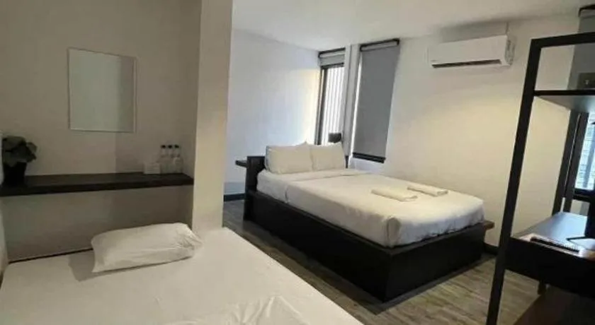 Bed in ZK Hotel Chiangmai