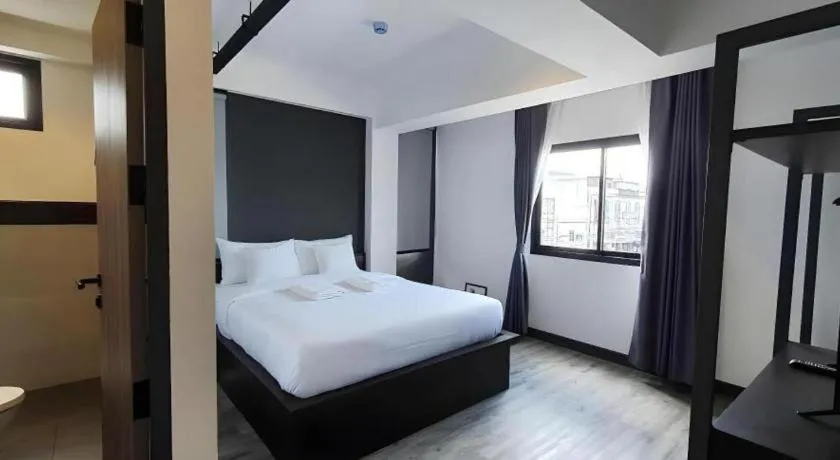 Bed in ZK Hotel Chiangmai