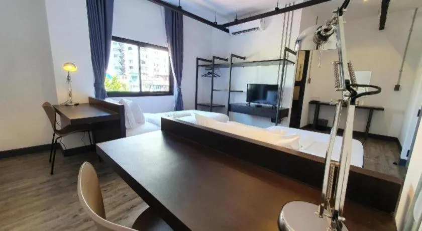 Bed in ZK Hotel Chiangmai