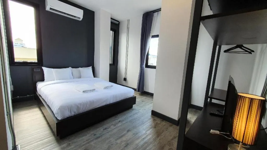 Bed in ZK Hotel Chiangmai