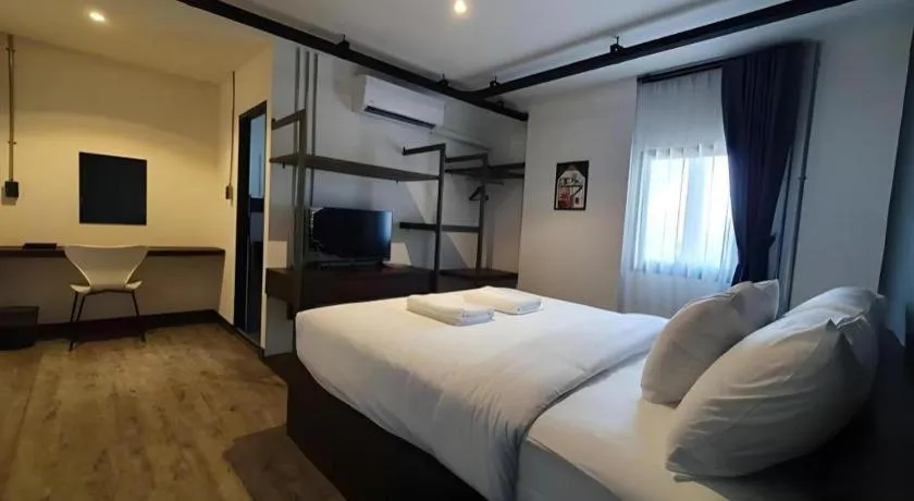 Bed in ZK Hotel Chiangmai