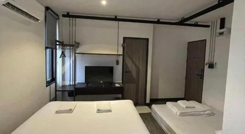 Bed in ZK Hotel Chiangmai