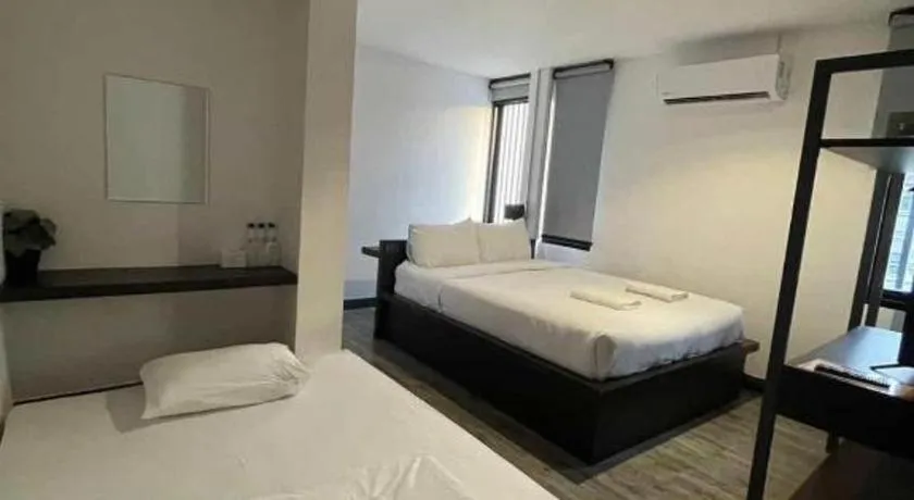 Bed in ZK Hotel Chiangmai