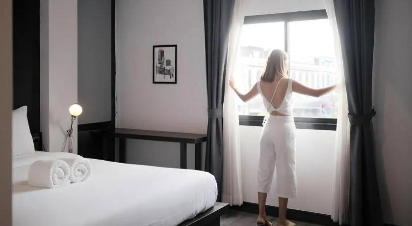 Bed in ZK Hotel Chiangmai