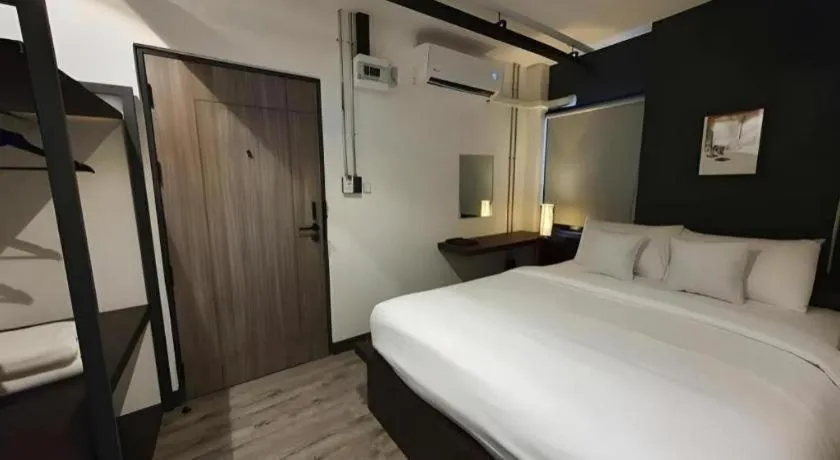 Bed in ZK Hotel Chiangmai