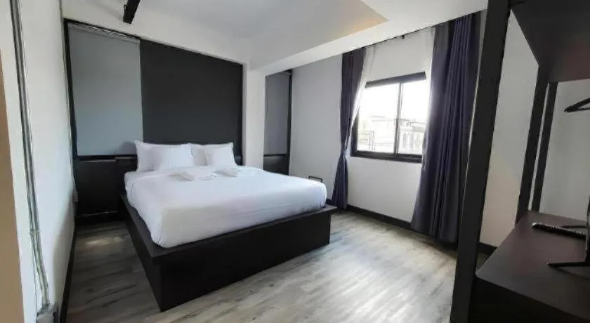 Bed in ZK Hotel Chiangmai