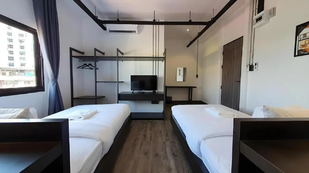 Bed in ZK Hotel Chiangmai