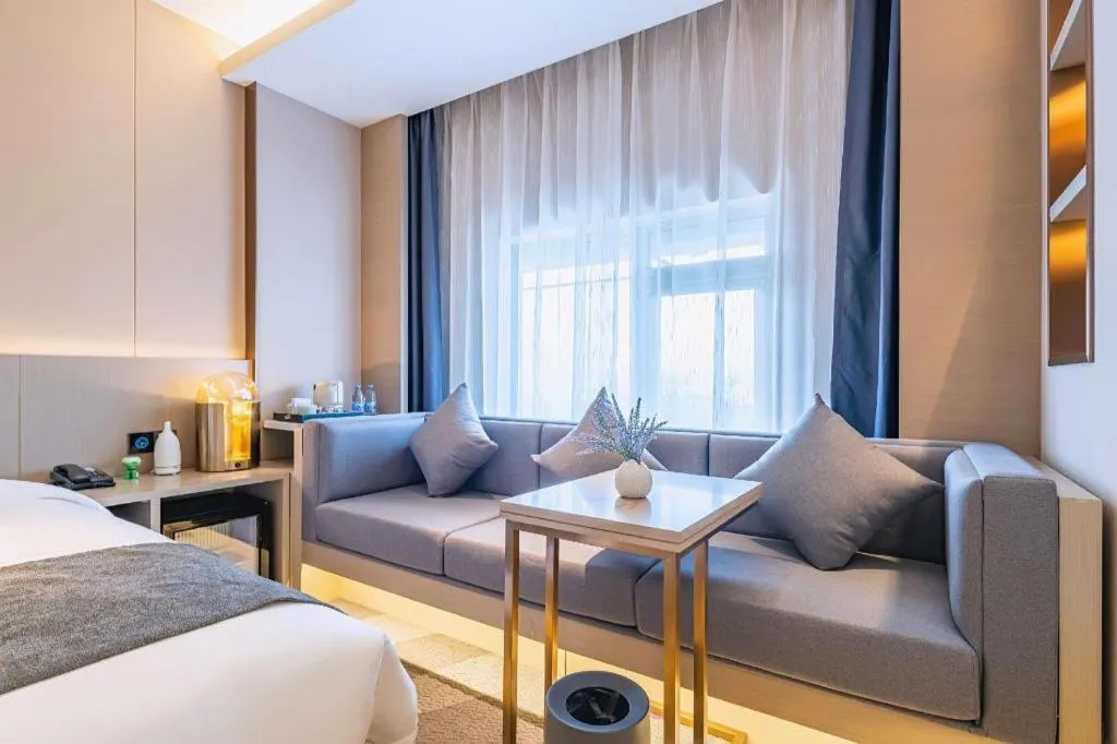 Bed in Lavande Hotel Tianjin Huayuan