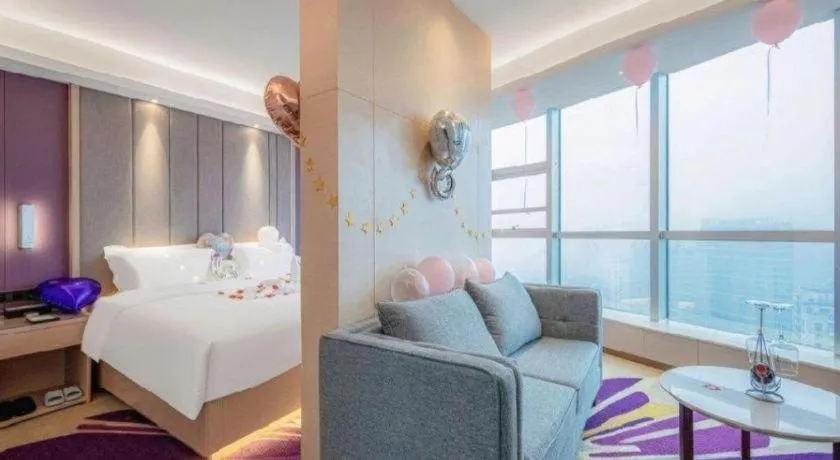 Bed in Lavande Hotel Changsha West Jiefang Road Furong Plaza