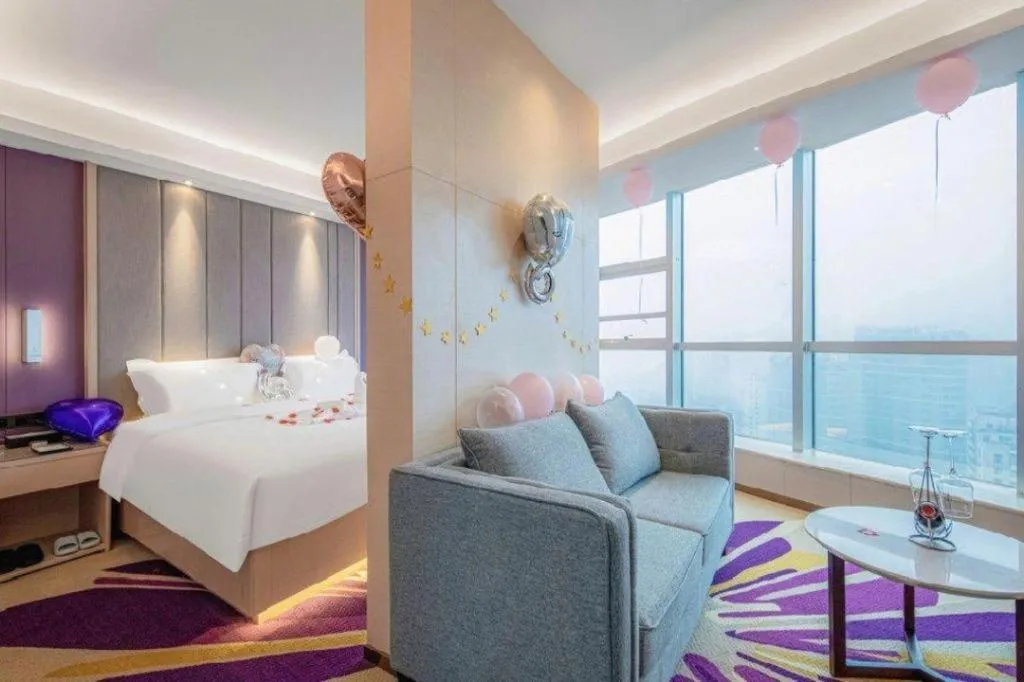 Bed in Lavande Hotel Changsha West Jiefang Road Furong Plaza