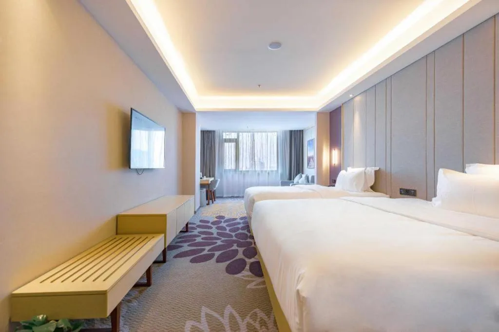 Bed in Lavande Hotel Shenyang Middle Street Walking Street Metro Station