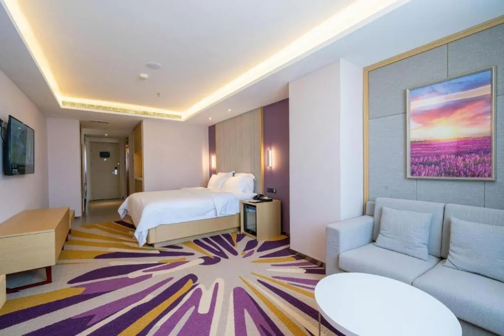 Bed in Lavande Hotel Shenyang Middle Street Walking Street Metro Station