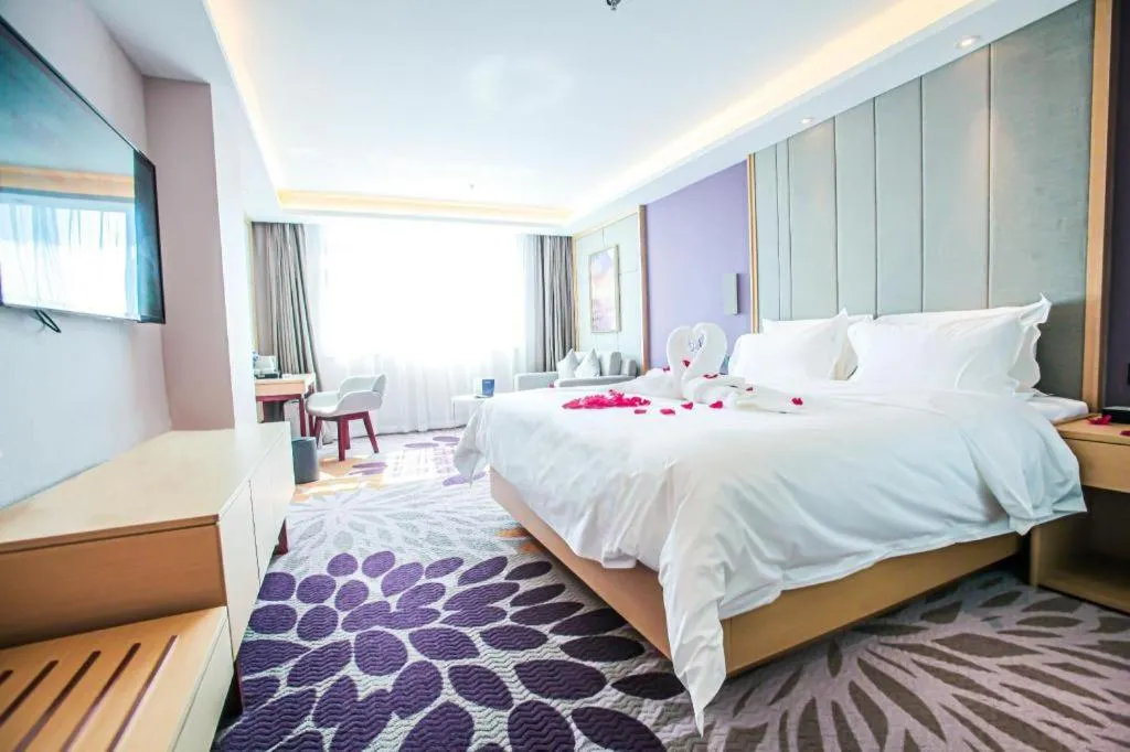 Bed in Lavande Hotel Shenyang Middle Street Walking Street Metro Station