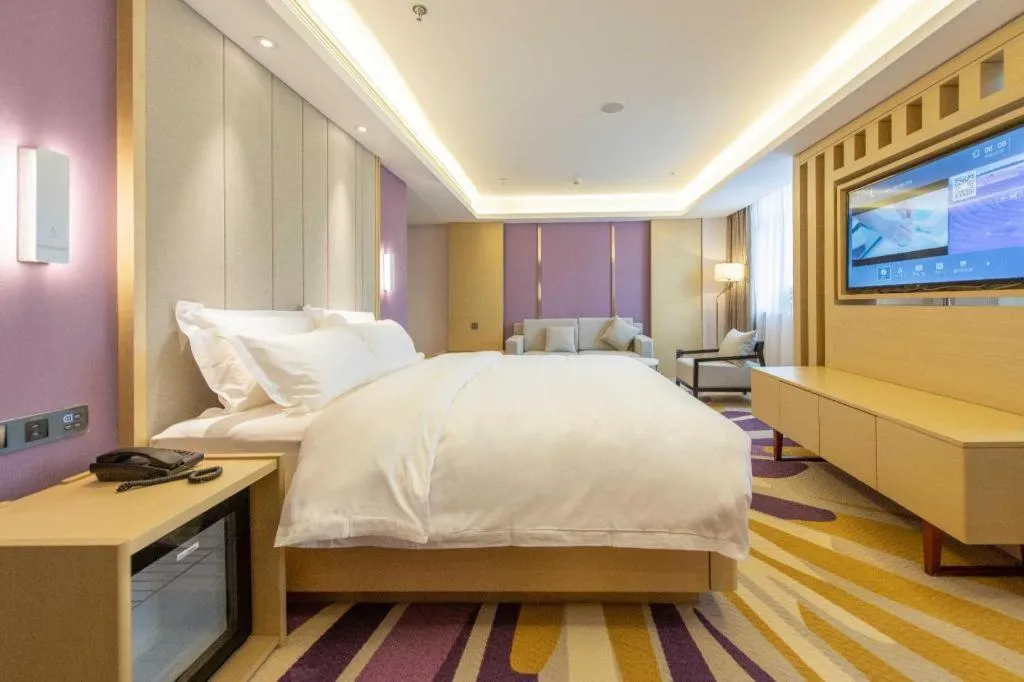 Bed in Lavande Hotel Shenyang Middle Street Walking Street Metro Station