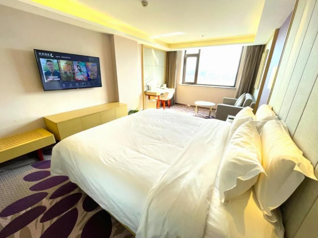 Bed in Lavande Hotel Shenyang Middle Street Walking Street Metro Station