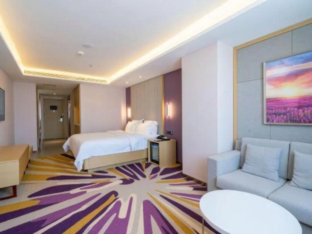 Bed in Lavande Hotel Shenyang Middle Street Walking Street Metro Station