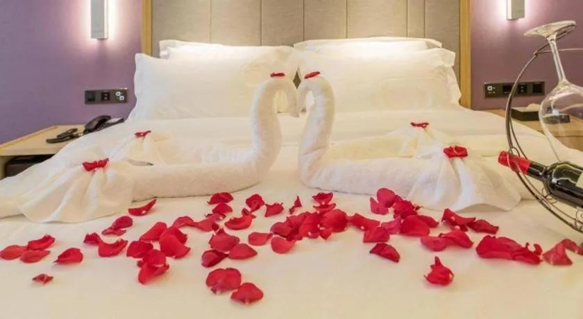 Bed in Lavande Hotel Shenyang Middle Street Walking Street Metro Station