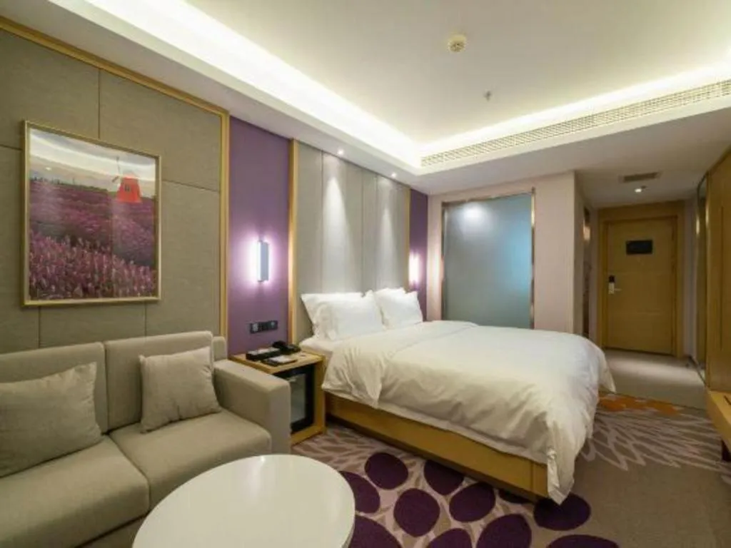 Bed in Lavande Hotel Shenyang Middle Street Walking Street Metro Station