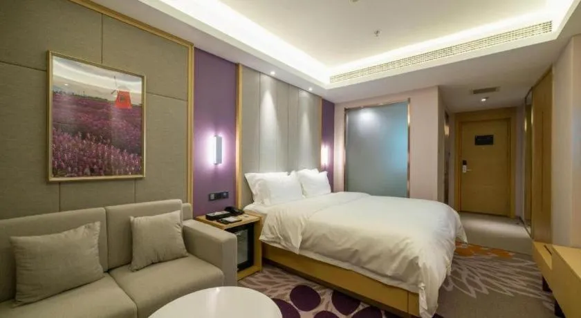 Bed in Lavande Hotel Shenyang Middle Street Walking Street Metro Station