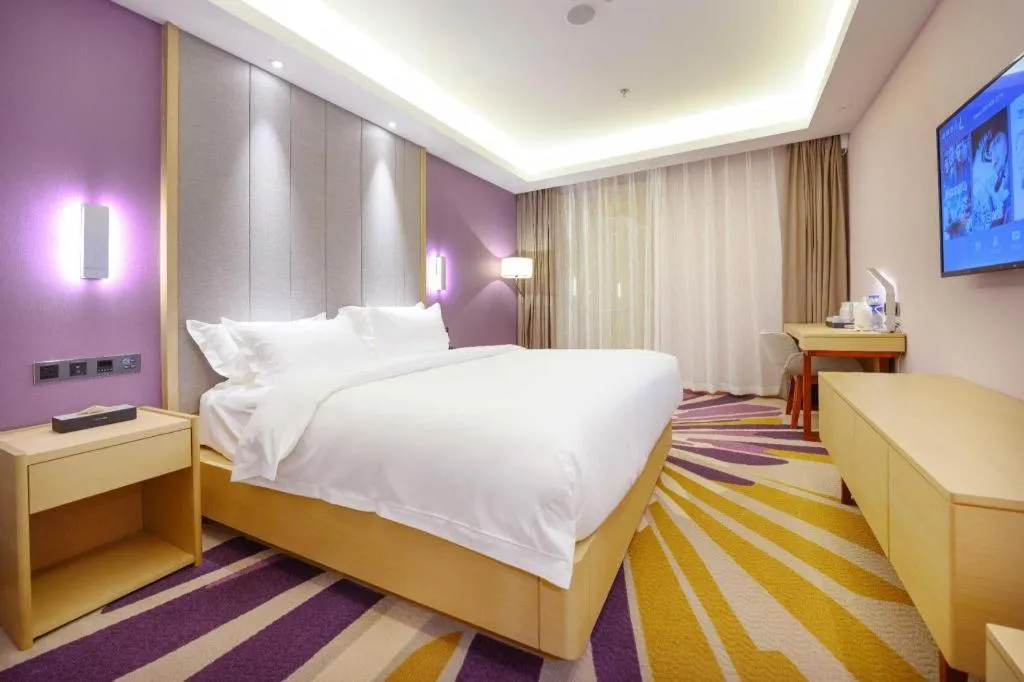 Bed in Lavande Hotel Shenyang Middle Street Walking Street Metro Station