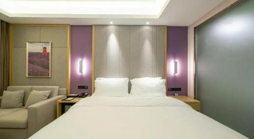 Bed in Lavande Hotel Shenyang Middle Street Walking Street Metro Station