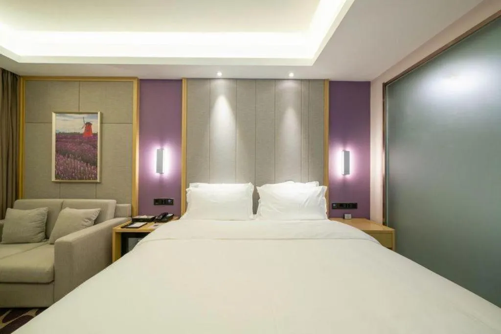 Bed in Lavande Hotel Shenyang Middle Street Walking Street Metro Station