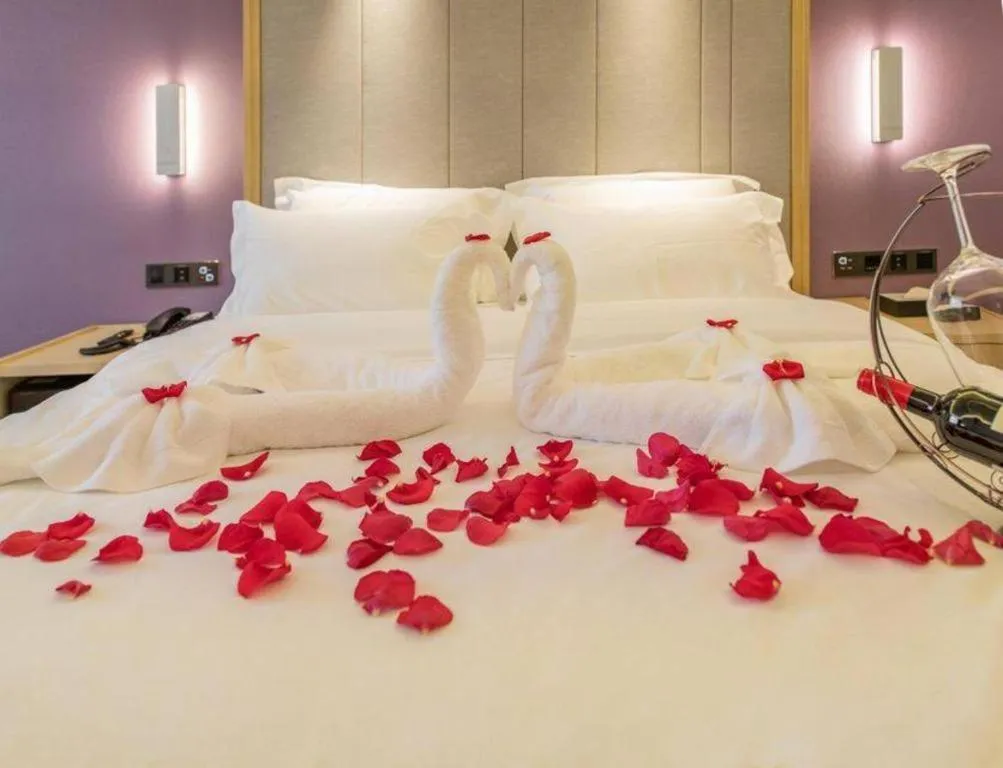 Bed in Lavande Hotel Shenyang Middle Street Walking Street Metro Station