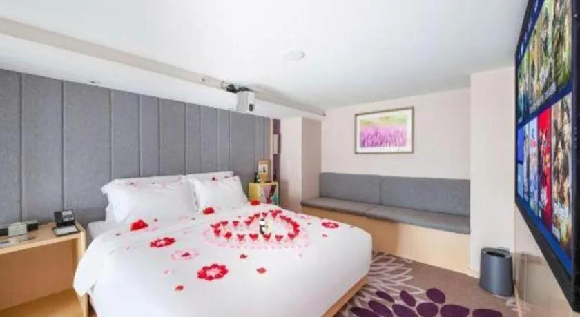 Bed in Lavande Hotel Kunming Dianchi International Exhibition Center Guangfu Road