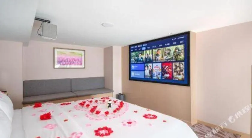 Bed in Lavande Hotel Kunming Dianchi International Exhibition Center Guangfu Road