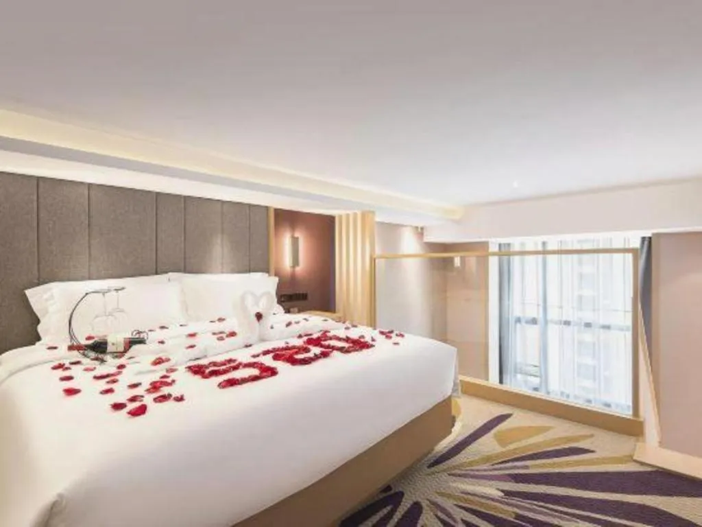 Bed in Lavande Hotel Kunming Dianchi International Exhibition Center Guangfu Road