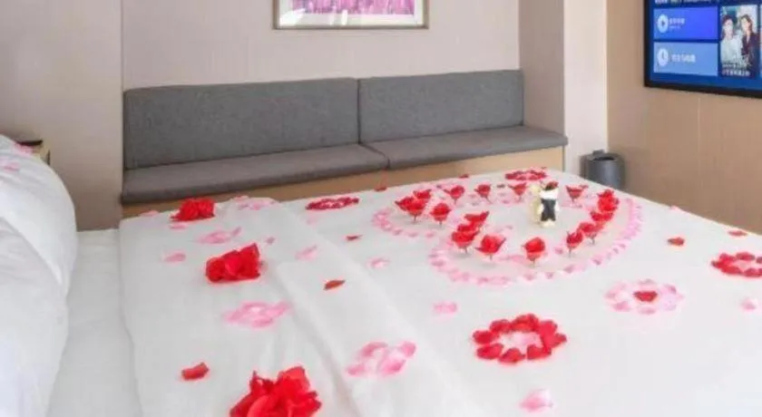 Bed in Lavande Hotel Kunming Dianchi International Exhibition Center Guangfu Road