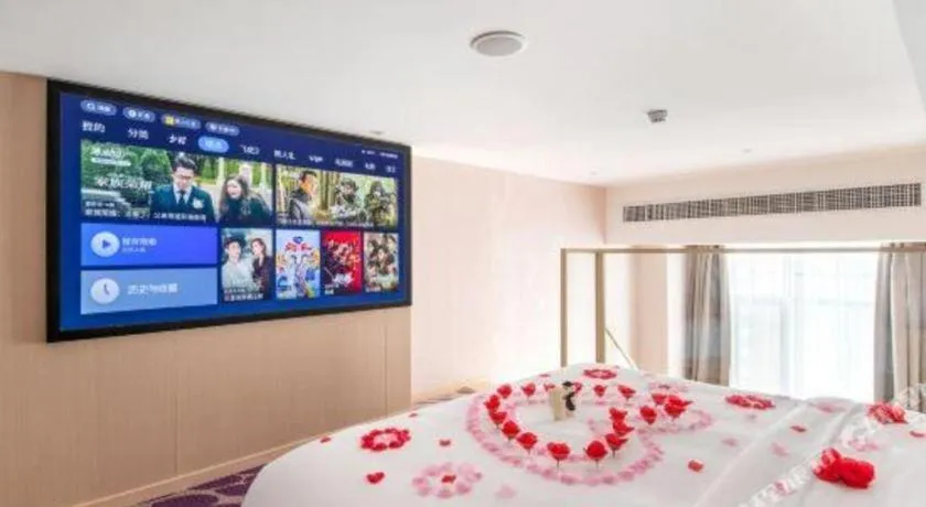 Bed in Lavande Hotel Kunming Dianchi International Exhibition Center Guangfu Road