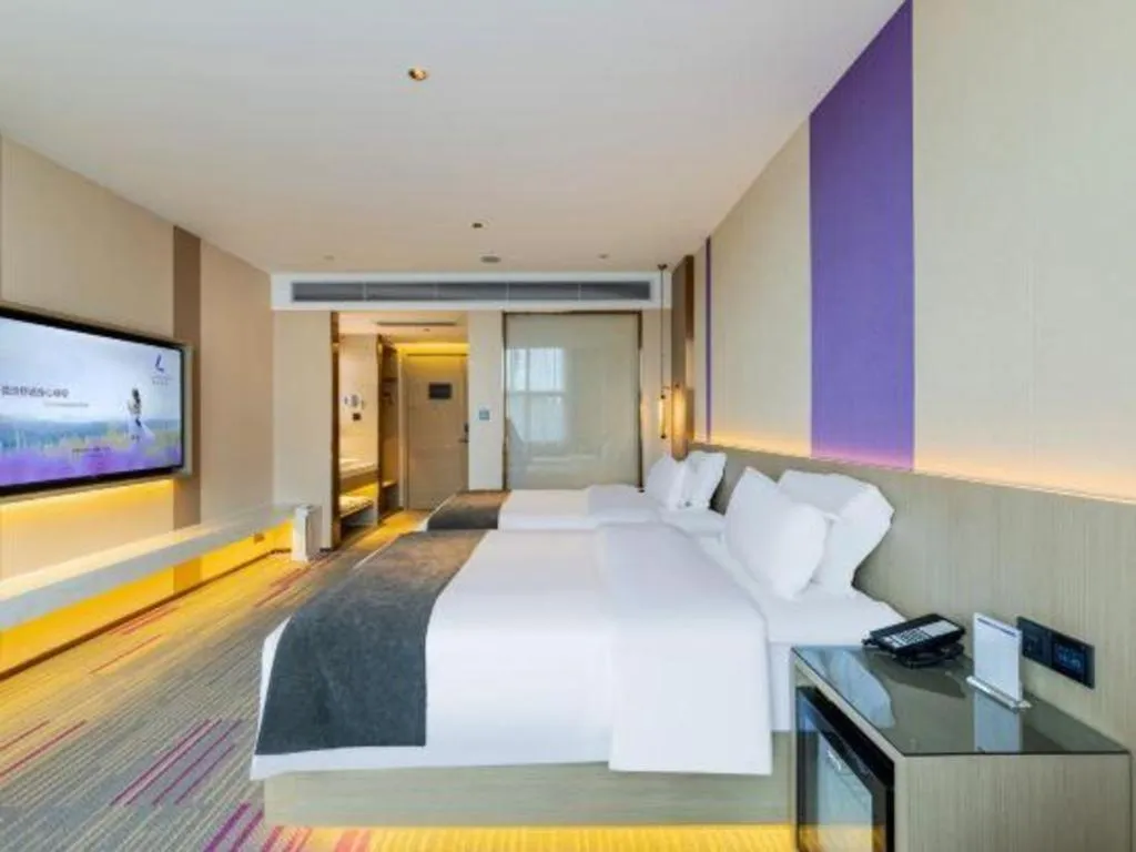 Bed in Lavande Hotel Dongguan City Hall Guomao