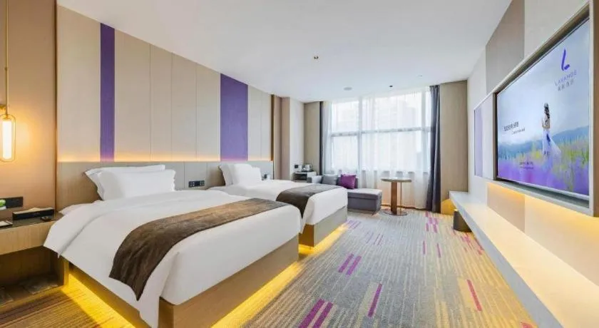 Bed in Lavande Hotel Dongguan City Hall Guomao