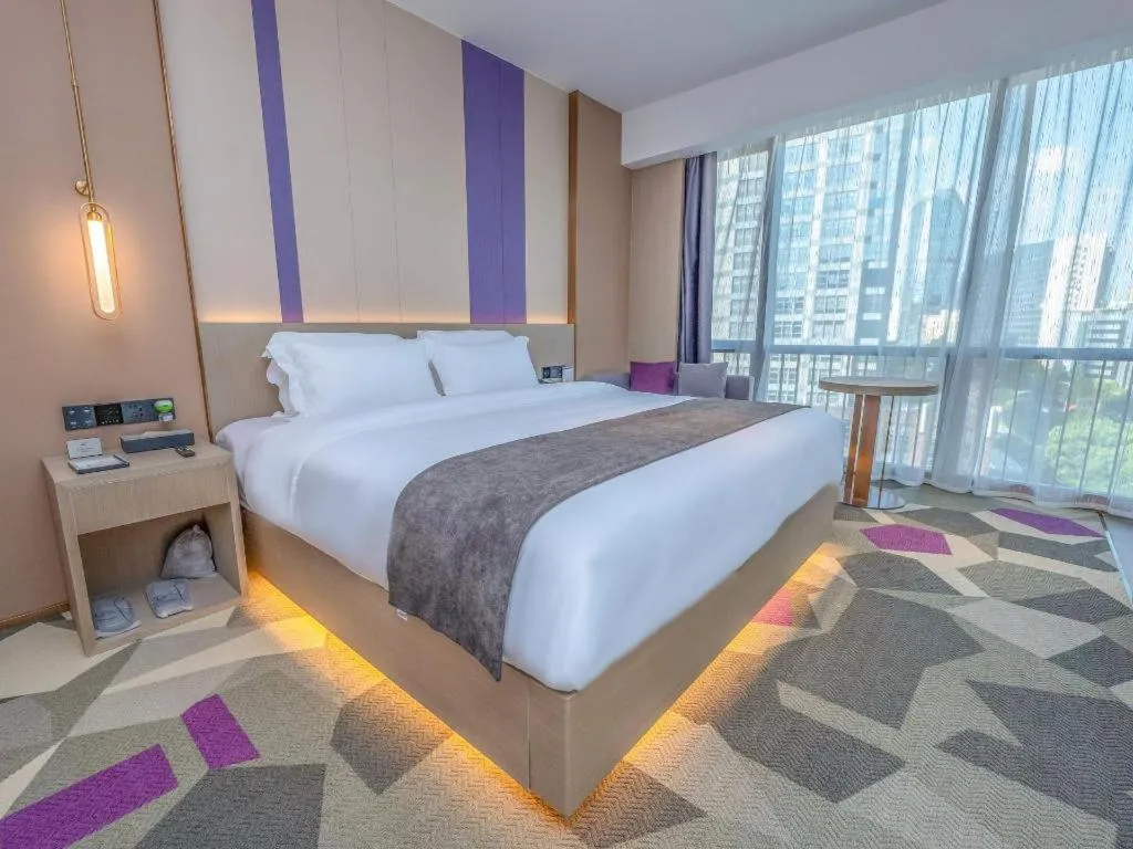 Bed in Lavande Hotel Dongguan City Hall Guomao